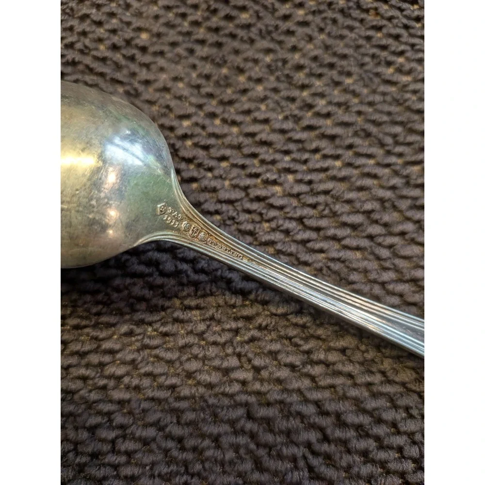 Vintage Gorham Fairfax Sterling Teaspoon – Rare Dated 1900-25-8-8 Heirloom